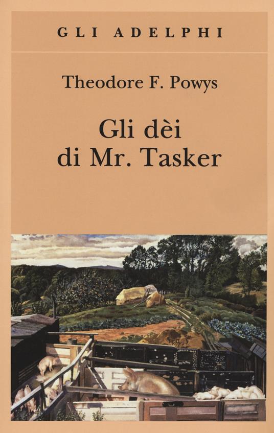 Gli dèi di Mr. Tasker - Theodore F. Powys - copertina