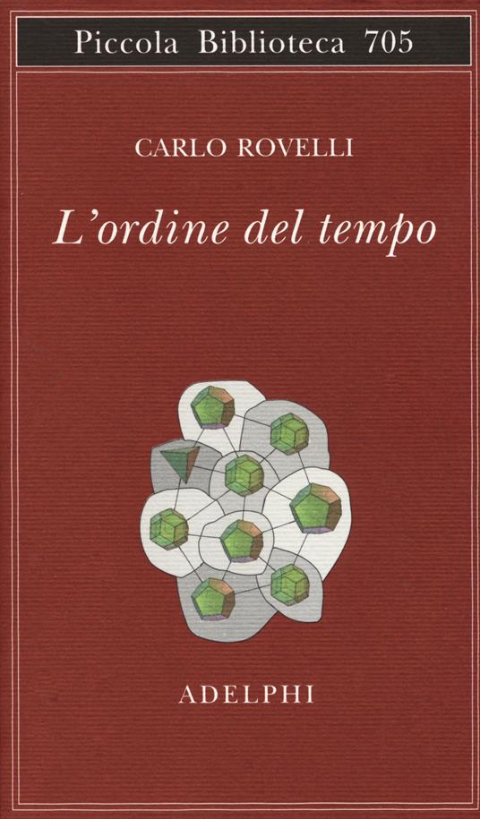 L' ordine del tempo - Carlo Rovelli - copertina