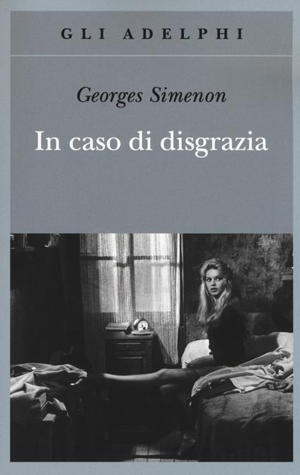 In caso di disgrazia - Georges Simenon - copertina
