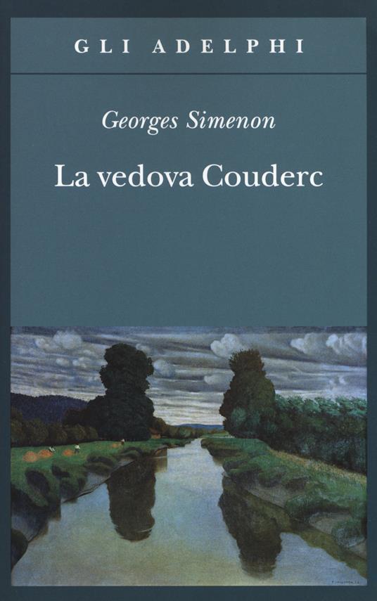 La vedova Couderc - Georges Simenon - copertina
