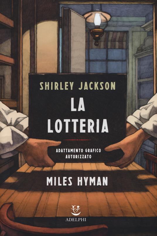 La lotteria - Shirley Jackson,Miles Hyman - copertina