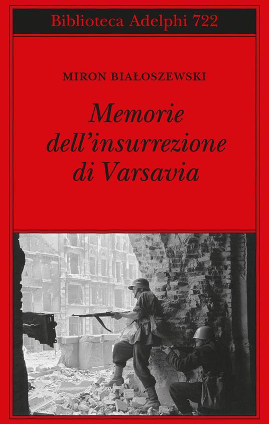 Memorie dell'insurrezione di Varsavia - Miron Bialoszewski - copertina