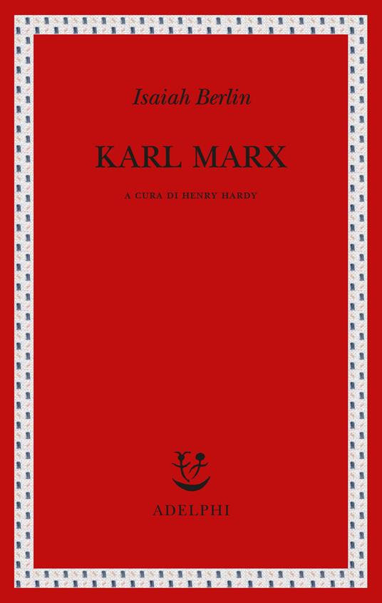 Karl Marx - Isaiah Berlin - copertina