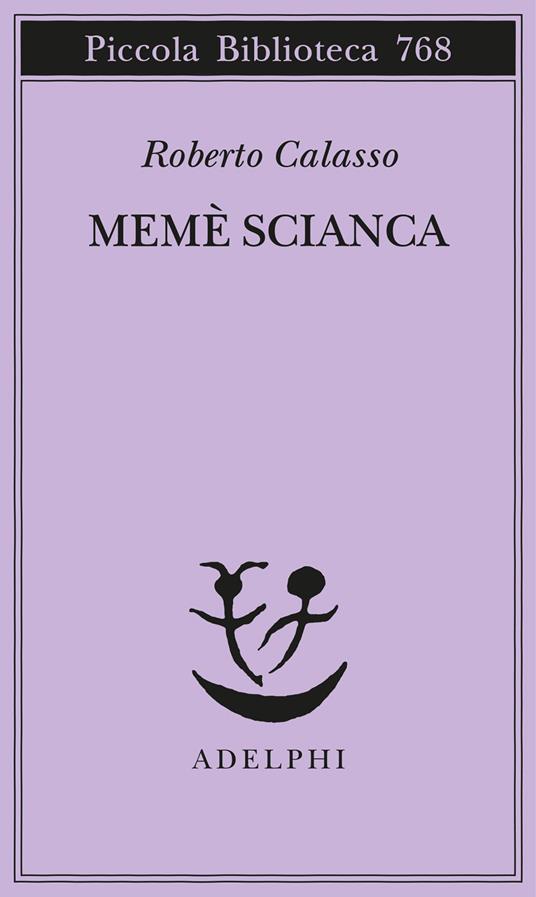 Memè Scianca - Roberto Calasso - copertina