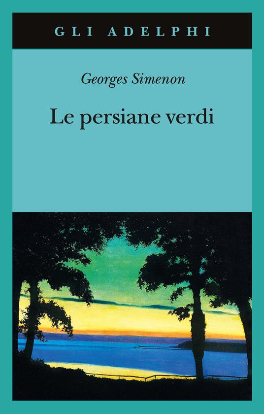 Le persiane verdi - Georges Simenon - copertina