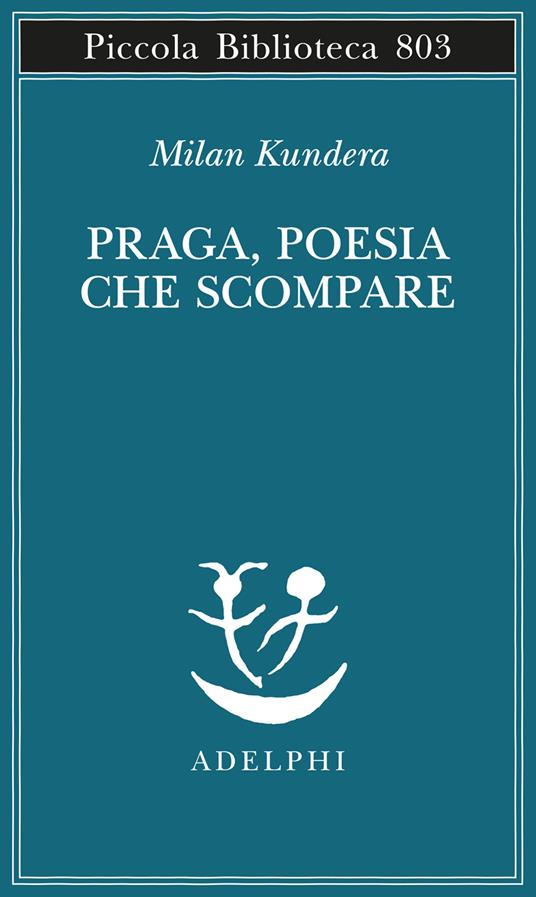 Praga, poesia che scompare - Milan Kundera - copertina