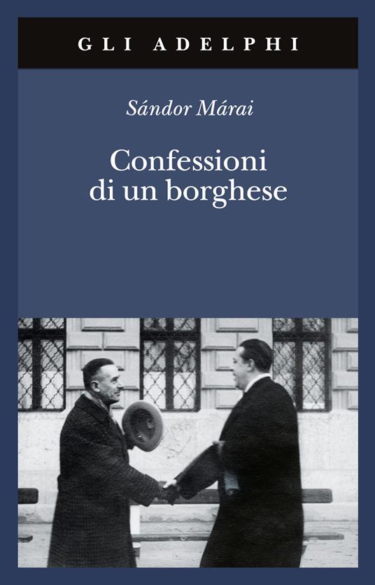 Confessioni di un borghese - Sándor Márai - copertina