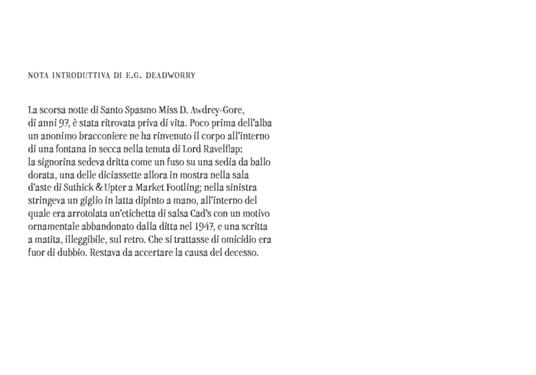 L'ultimo caso di miss Awdrey-Gore - Edward Gorey - 2