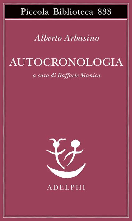 Autocronologia - Alberto Arbasino - copertina
