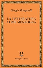 La letteratura come menzogna