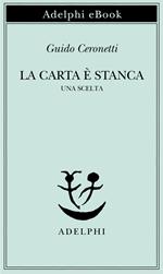 La carta è stanca. Una scelta