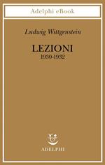 Lezioni 1930-1932. Dagli appunti di John King e Desmond Lee