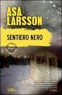 Sentiero nero - Åsa Larsson - copertina