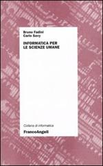 Informatica per le scienze umane