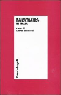 Il sistema della ricerca pubblica in Italia - copertina