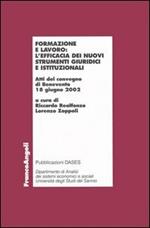 Formazione e lavoro: l'efficacia dei nuovi strumenti giuridici e istituzionali. Atti del Convegno (Benevento, 12 giugno 2002)