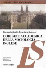 L' origine accademica della sociologia inglese