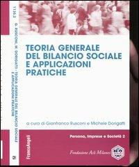 Teoria generale del bilancio sociale e applicazioni pratiche - copertina