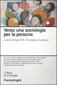 Verso una sociologia per la persona - copertina