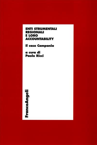 Enti strumentali regionali e loro accountability. Il caso Campania - copertina