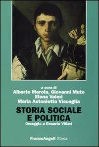 Storia sociale e politica. Omaggio a Rosario Villari - copertina