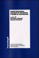 Human resources. Modalità di reporting e criteri di valutazione