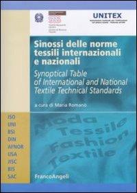 Sinossi delle norme tessili internazionali e nazionali. Ediz. italiana e inglese - copertina