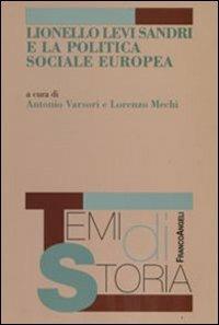 Lionello Levi Sandri e la politica sociale europea - copertina