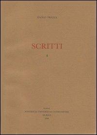 Scritti vol. 1-3 - Paolo Frezza - copertina