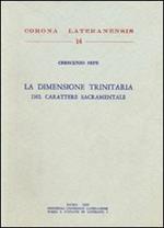 La dimensione trinitaria del carattere sacramentale