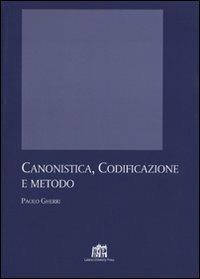 Canonistica, codificazione e metodo - Paolo Gherri - copertina