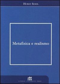 Metafisica e realismo - Horst Seidl - copertina