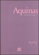 Aquinas. Rivista internazionale di filosofia (2009). Vol. 3