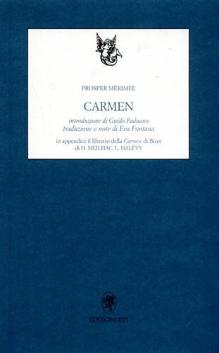 Carmen. Testo francese a fronte - Prosper Mérimée - copertina