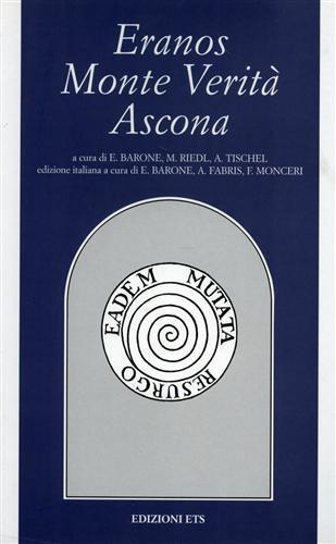 Eranos Monte Verità Ascona - copertina