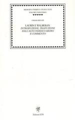 Laurin e Walberan. Introduzione, traduzione dall'alto tedesco, medio e commento