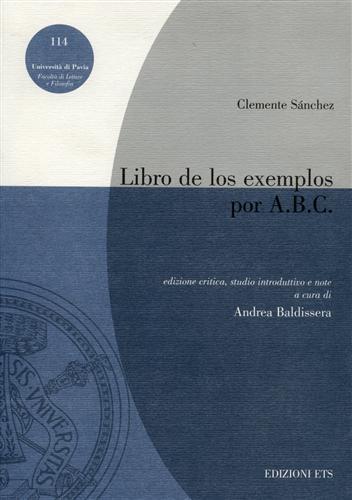 Libros de los exemplos por A.B.C. - Clemente Sanchez - copertina