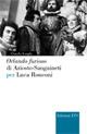 «Orlando Furioso» di Ariosto-Sanguineti per Luca Ronconi - Claudio Longhi - copertina