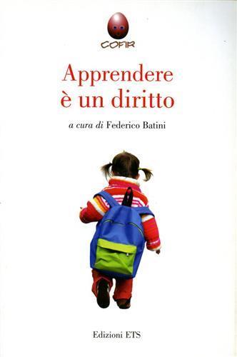 Apprendere è un diritto - copertina