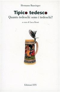 Tipico tedesco. Quanto tedeschi sono i tedeschi? - Hermann Bausinger - copertina