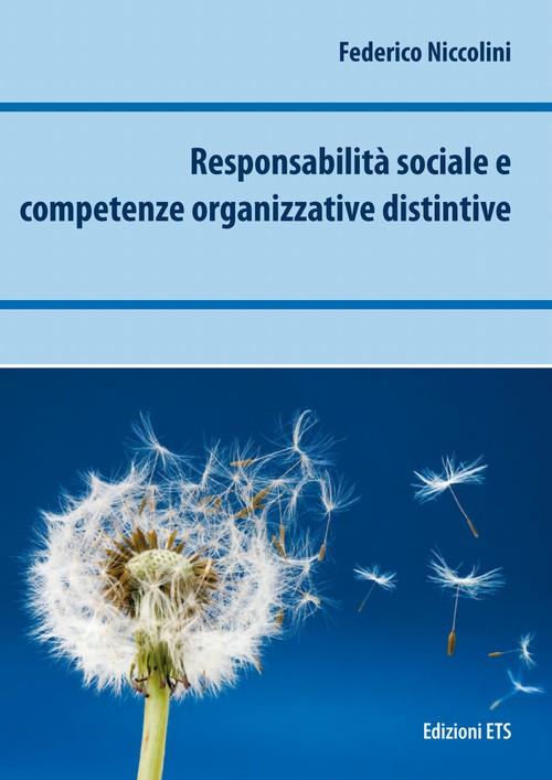 Responsabilità sociale e competenze organizzative distintive - Federico Niccolini - copertina