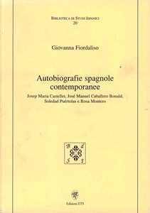Autobiografie spagnole contemporanee