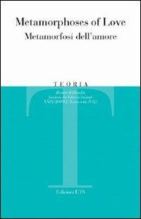 Teoria (2009). Vol. 1: Metamorphoses of Love-Metamorfosi dell'amore - copertina