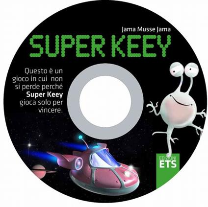 Super Keey. Questo è un gioco in cui non si perde perché Super keey gioca solo per vincere. DVD - Jama Jama Musse - copertina