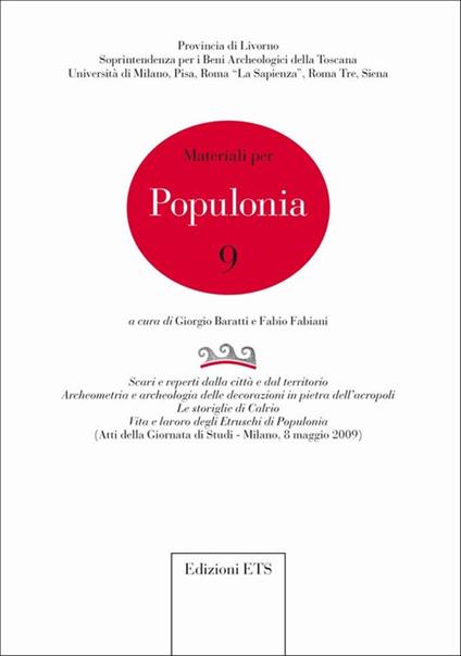 Materiali per Populonia. Vol. 9 - copertina