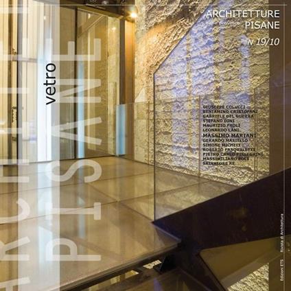 Architetture pisane (2010). Vol. 19: Vetro - copertina