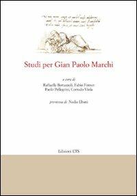 Studi per Gian Paolo Marchi - copertina