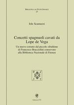 Concetti spagnuoli cavati da Lope de Vega. Un nuovo estratto dal piccolo zibaldone di Francesco Bracciolini conservato alla Biblioteca Nazionale di Firenze