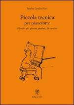  Piccola tecnica per pianoforte. Metodo p