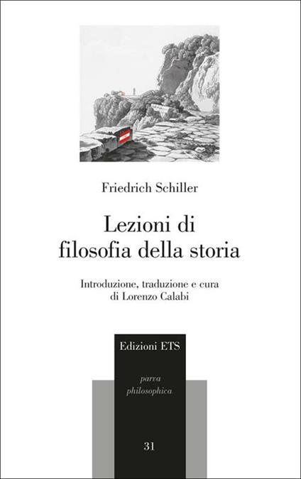 Lezioni di filosofia della storia - Friedrich Schiller - copertina
